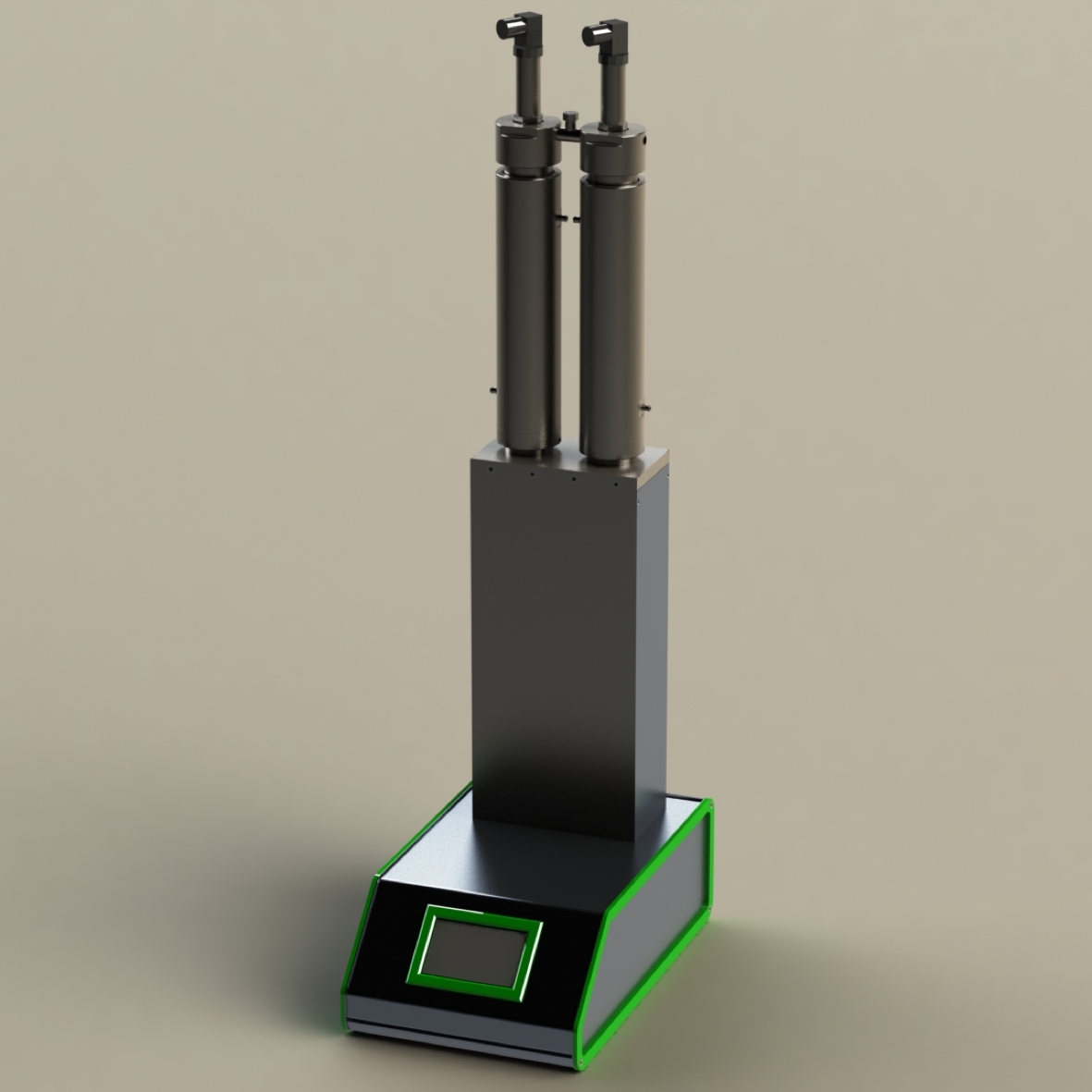 High pressure dualchannel syringe pump HION Chemisty Research